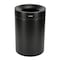 Alpine Industries 50 Gallon Stainless Steel Trash Can Black ALP475-50-BLK - alternate 4